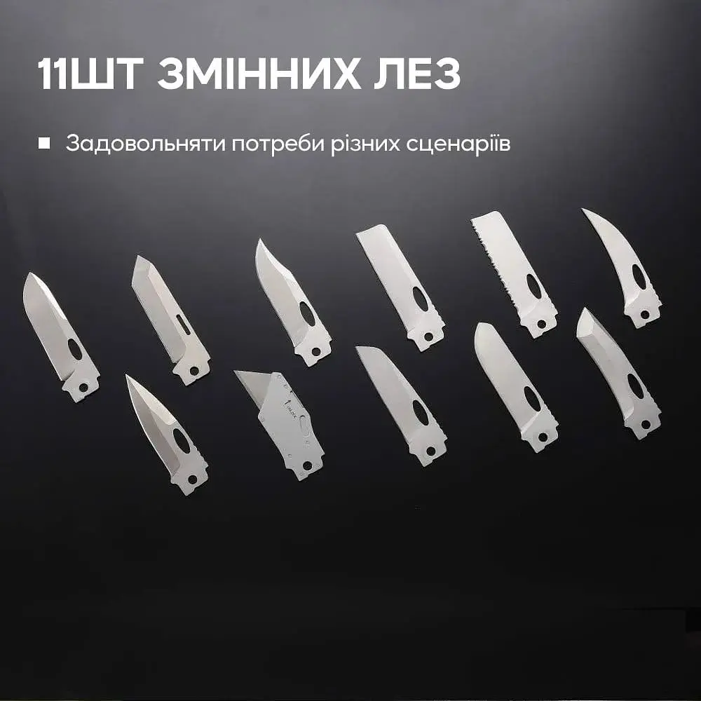 Набір змінних клинків Roxon BA03; BA08; BA09 3in1 для S501U S502U S802 - фото 10