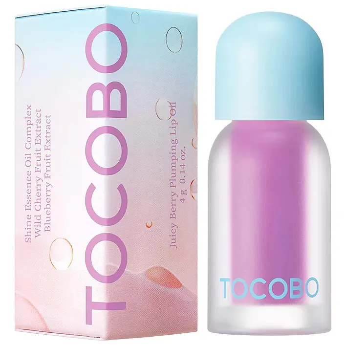 Олія блиск для губ Tocobo Juicy Berry Plumping Lip Oil - 17 Berry Milk 4 г (TOC068) - фото 2