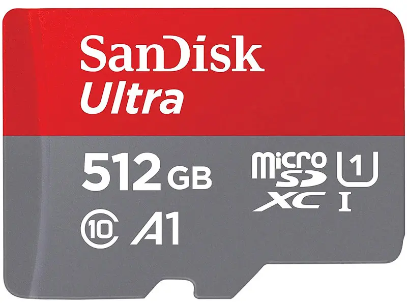 Карта пам'яті SanDisk Ultra microSDXC UHS-I A1 + SD adapter 512 GB (SDSQUAC-512G-GN6MA) - фото 2
