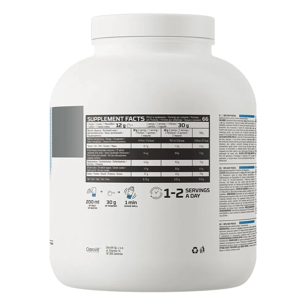 Протеїн OstroVit Whey Protein, 2 кг - Яблучний пиріг - фото 2