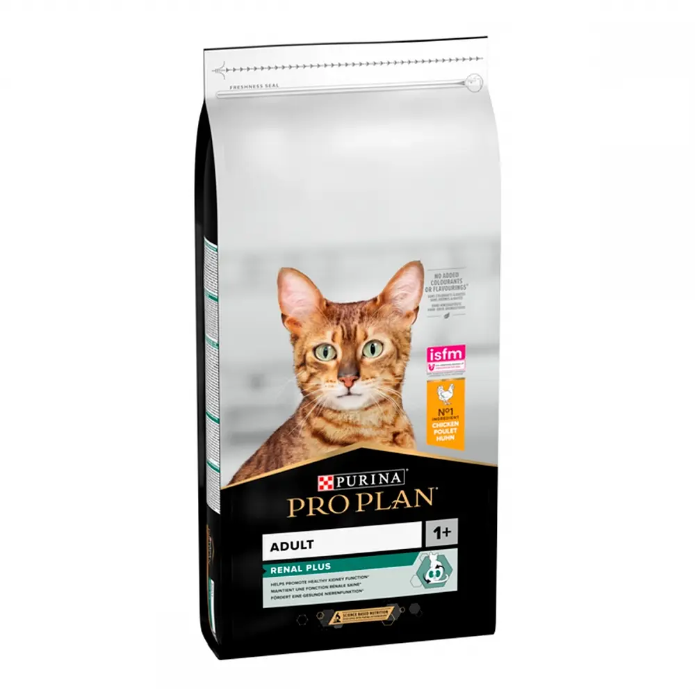 Сухий корм для дорослих котів Purina Pro Plan Adult 1+ Renal Plus з куркою 14 кг 12537694