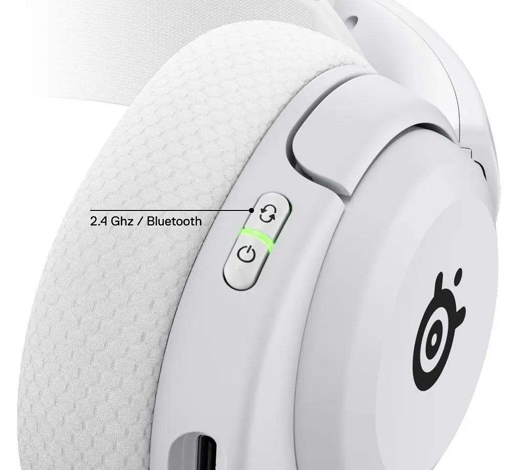 Ігрова гарнітура SteelSeries Arctis Nova 5 Wireless White MultiPlatform (61671) - фото 2