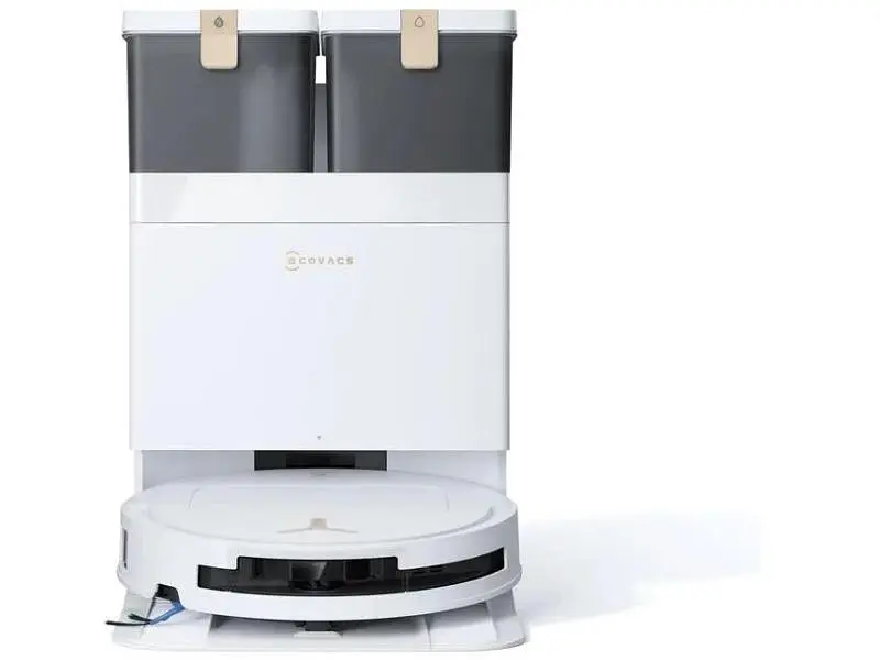 Робот-пилосос з вологим прибиранням ECOVACS Deebot T50S Pro Omni White (DEX69) - фото 2