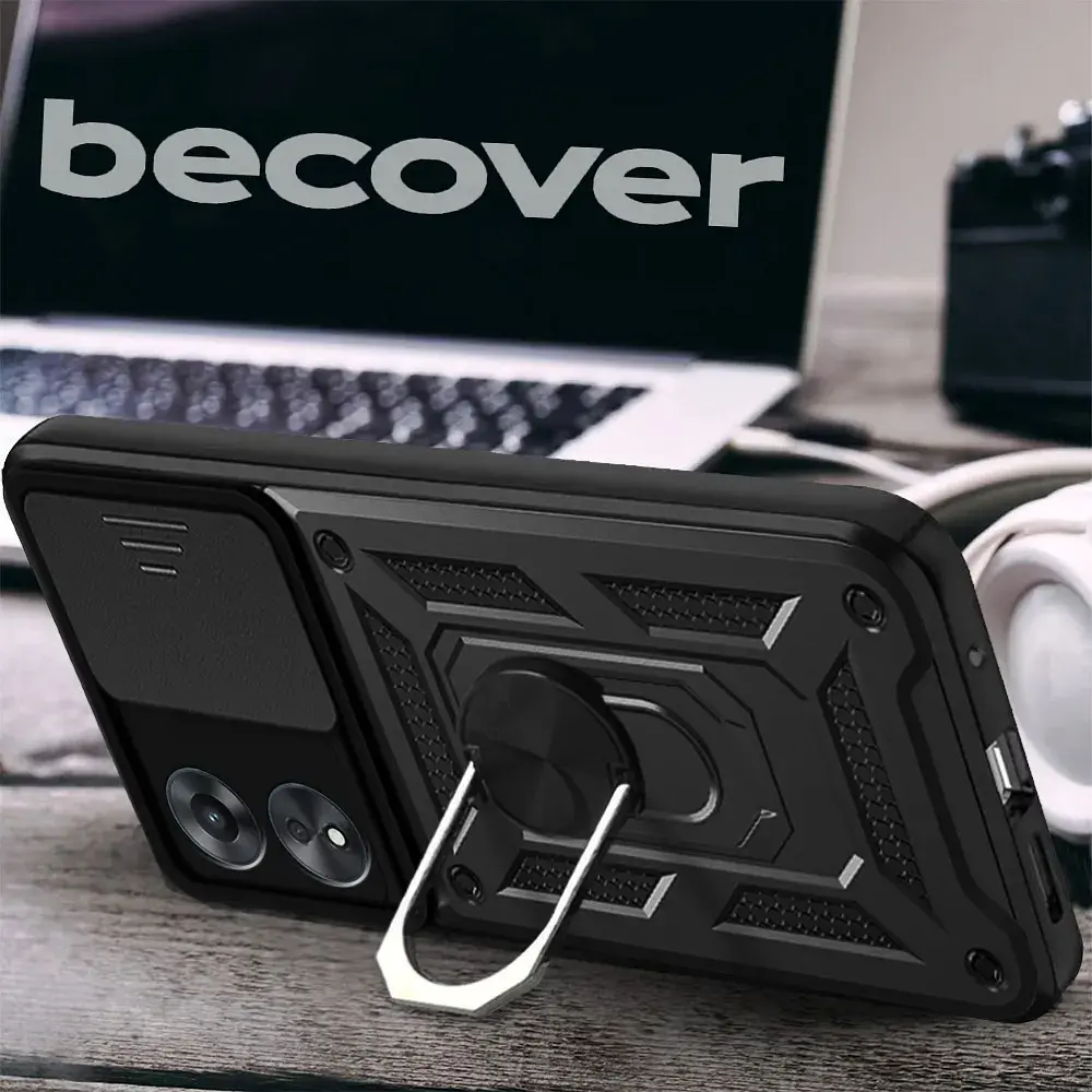 Панель BeCover Military для Oppo A18 Black (710712) - фото 2