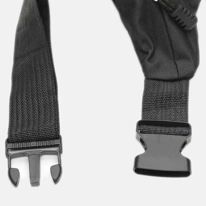 Поясна сумка бананка CV1MY1951-black 28х14х8 см Чорний - фото 4