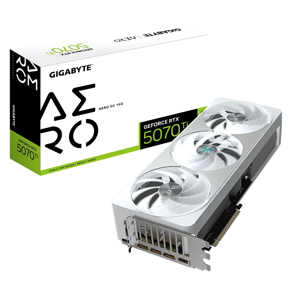 Відеокарта GeForce RTX 5070 Ti 16GB Gigabyte 5070 Aero OC (GV-N507TAERO OC-16GD) - фото 2