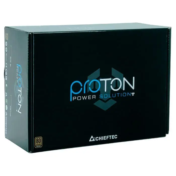 Блок живлення Chieftec Proton 600W 80+ Bronze (BDF-600S) Black - фото 3