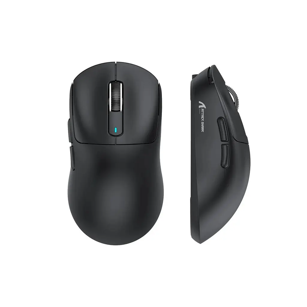 Бездротова мишка ATTACK SHARK X3 Black (PAW3395, DPI 26K, 65 годин акумулятор) - фото 6