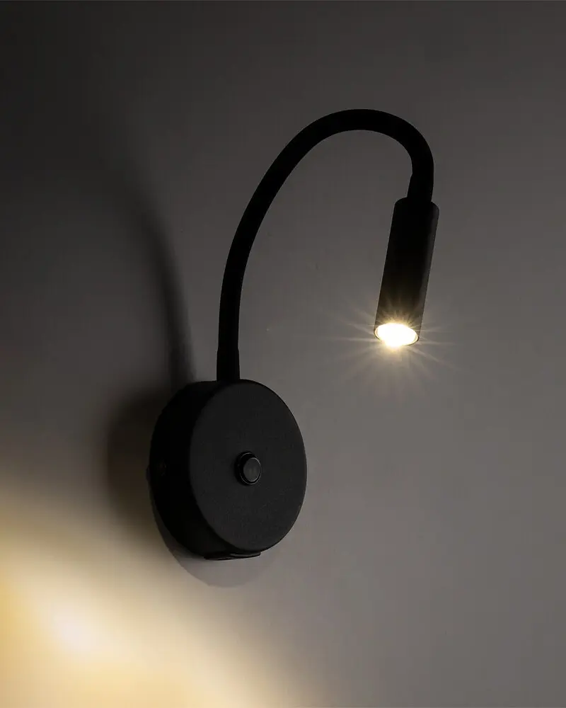 Бра, настінний світильник TK Lighting 10200 Lagos G9 1x8W IP20 чорний - фото 2