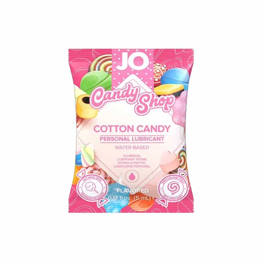 Лубрикант на водній основі System JO Candy Shop Cotton Candy 5 мл - фото 2