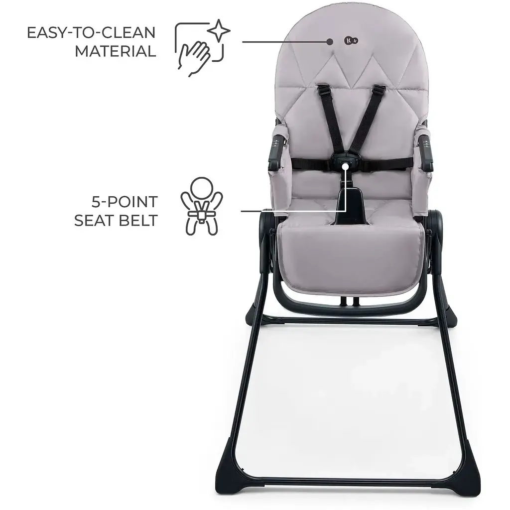 Стільчик для годування Kinderkraft Binci Grey (KHBINC00GRY0000) - фото 4