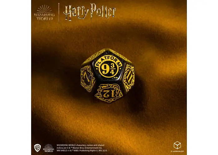 Набор кубиков Harry Potter. Hufflepuff Modern Dice Set - Black , 7 шт. (190142/2023/4/A) - фото 5