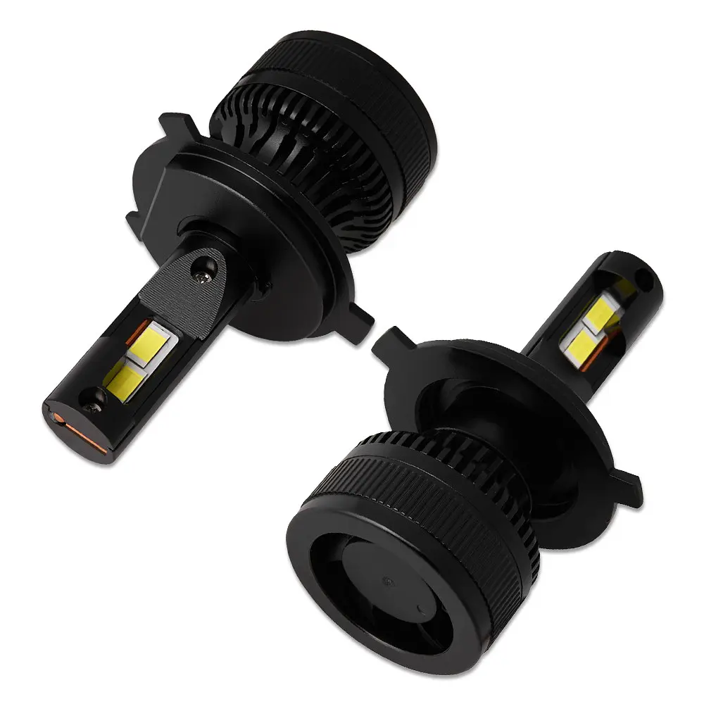 Автолампа Solar LED H4 12/24V 100W 9000 Lm 6500K CSP3570 2 шт. (8604S2) - фото 3