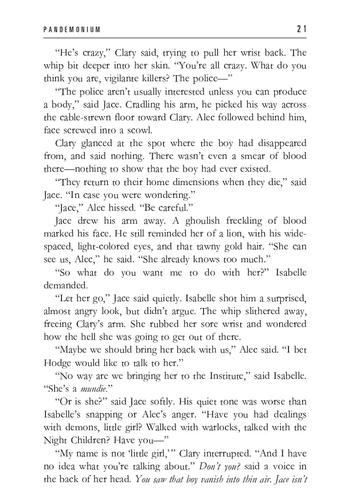 The Mortal Instruments. Book 1: City of Bones - фото 14