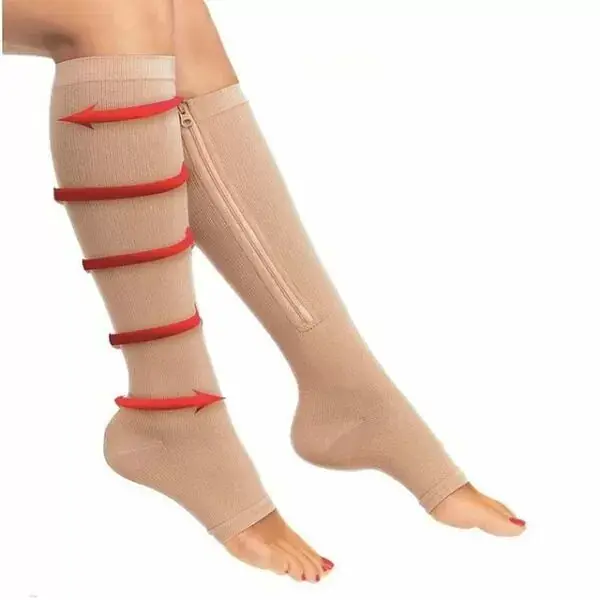 Компресійні гольфи на змійці Zip Sox Помошь у разі варикозу - фото 2