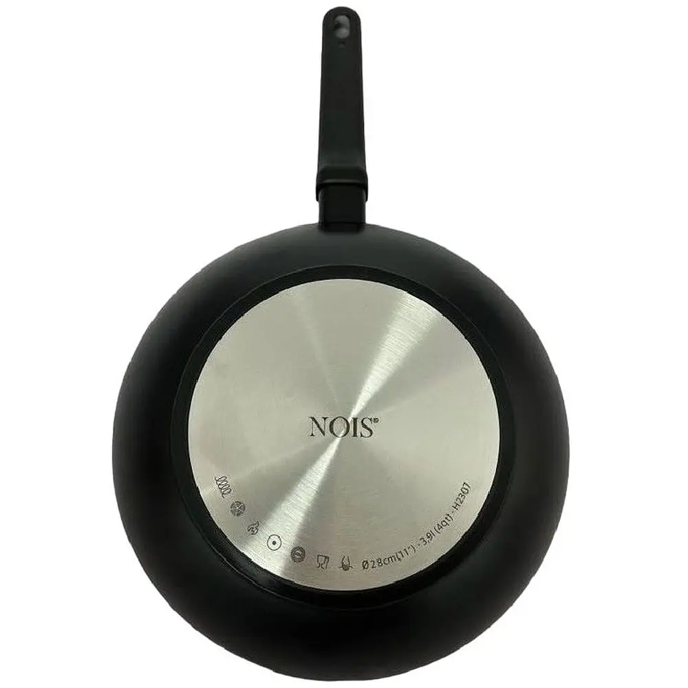 Сковорідка Nois Salto Silver Wok з кришкою 28 см (830904) - фото 4