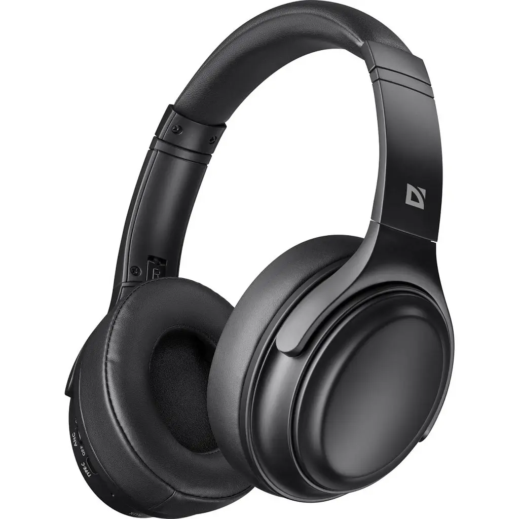 Гарнітура Defender FreeMotion B535, Bluetooth+3,5мм, ANC, Black (63535)