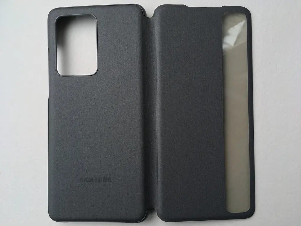 Оригінальний чохол-книжка S-View Clear View Cover для Samsung Galaxy S20 Ultra 5G Чорний EF-ZG988CBEGRU - фото 9