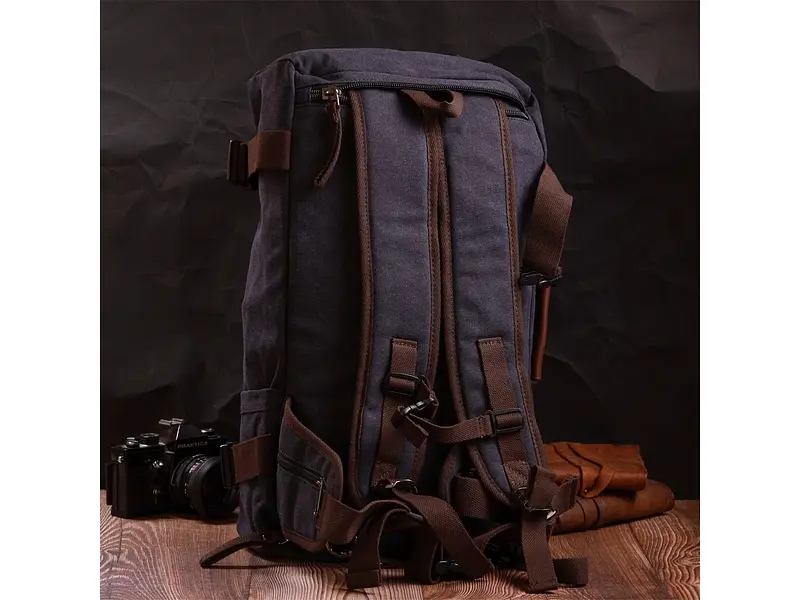 Текстильний рюкзак Vintage 48х28х15 см sum0023473 - фото 9