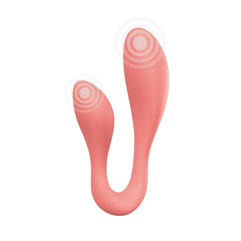 Вібратор Adrien Lastic Exploring Senses Couple Secrets II 18.7 см рожевий - фото 3