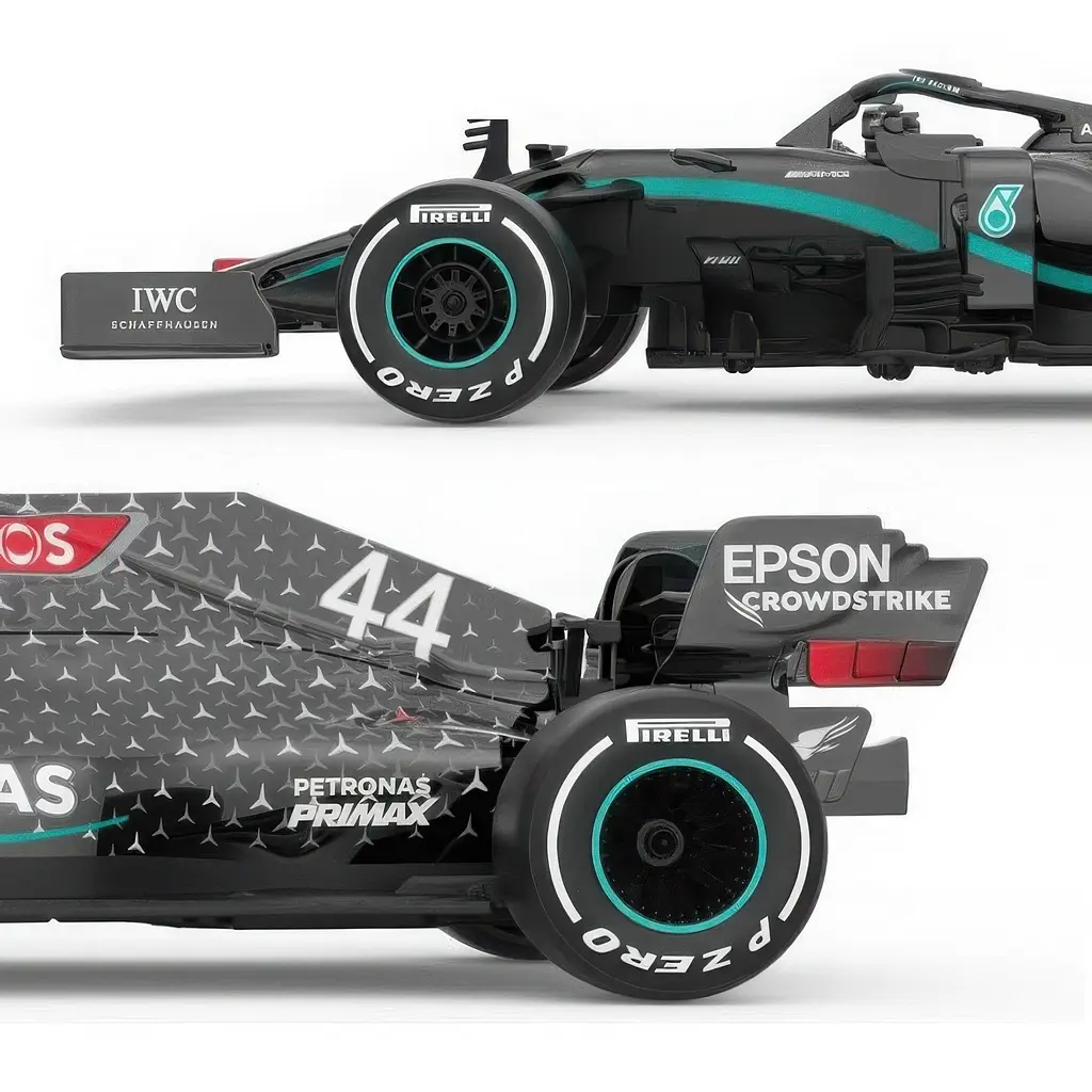 Игрушечный автомобиль на радиоуправлении Rastar Mercedes AMG F1 W11 1:18 (98500) - фото 5