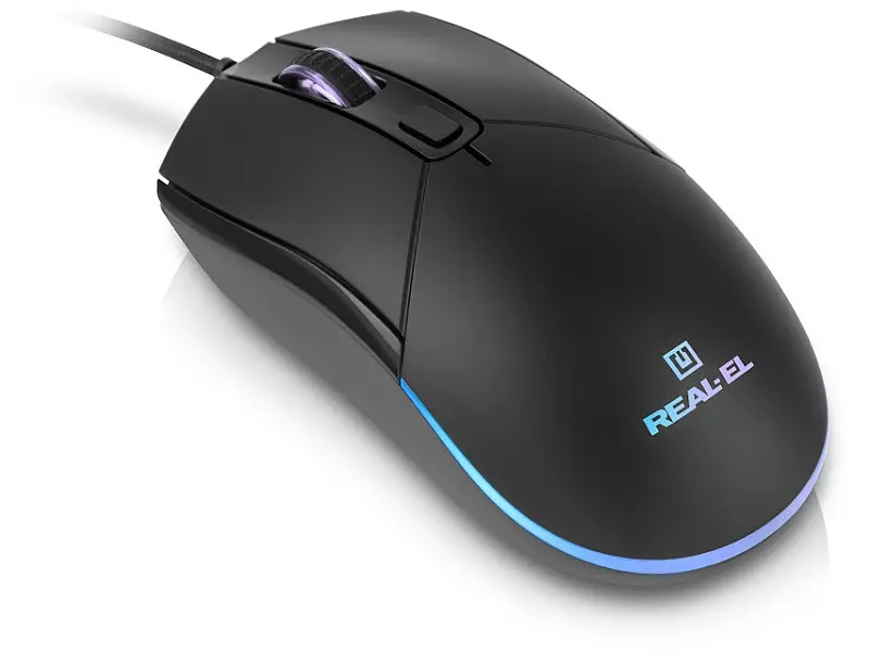 Миша REAL-EL RM-515 Black (EL123200059) - фото 3
