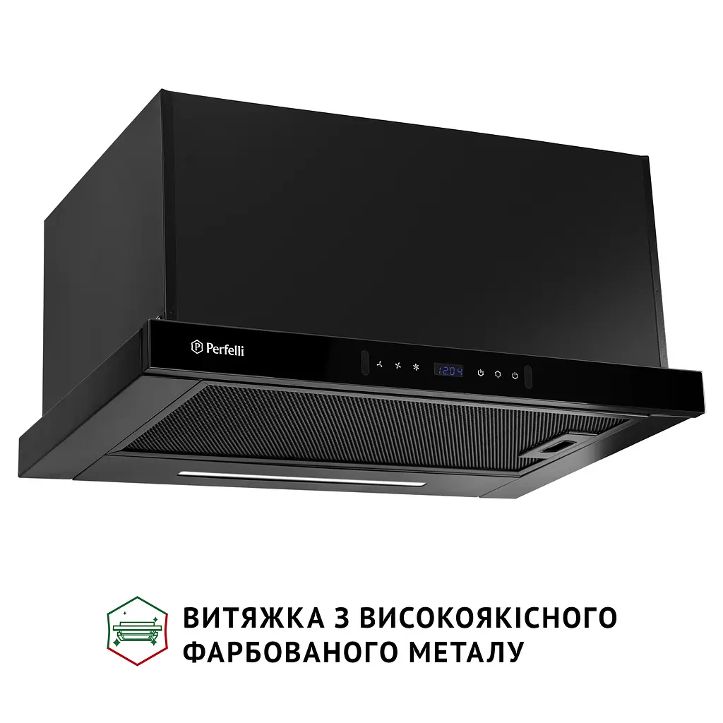 Витяжка телескопічна PERFELLI ISEO 6PWB NERO - фото 7