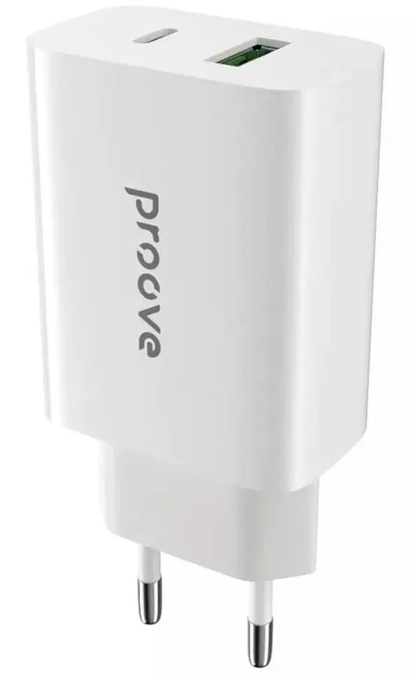 Зарядний пристрій Proove Rapid 20W (Type-C + USB) white (WCRP20110002) - фото 4