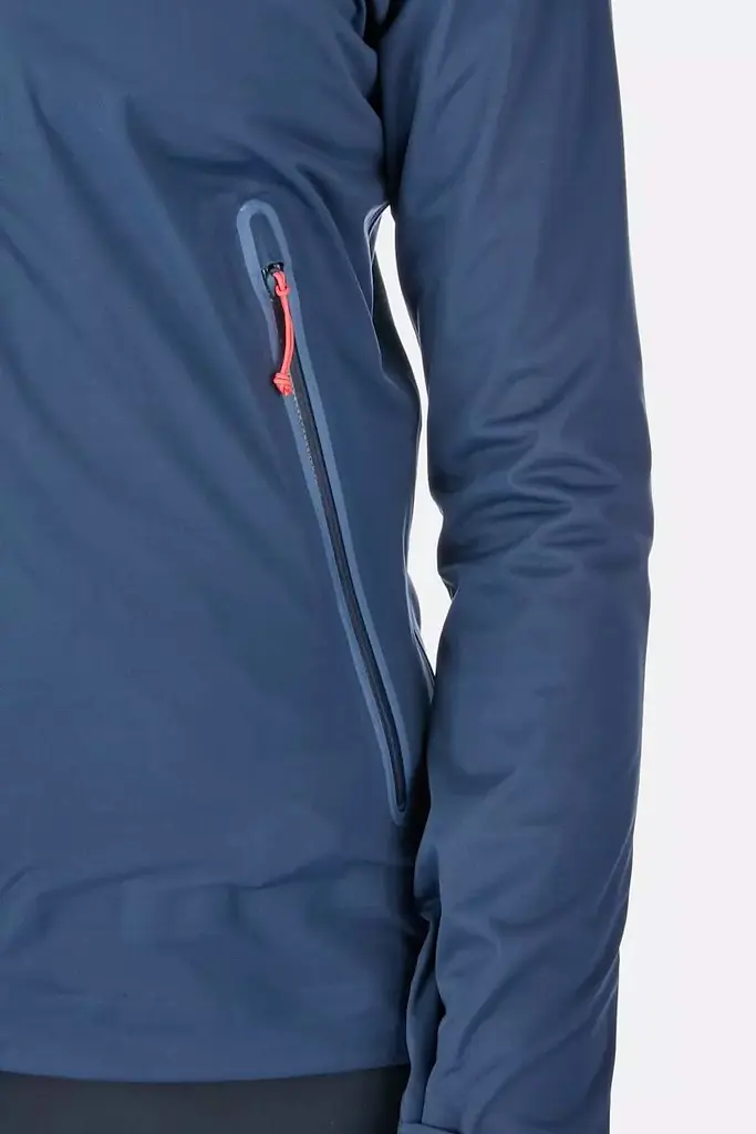 Куртка Rab Kinetic Plus Jacket wmns 10 Сірий-Блакитний - фото 5