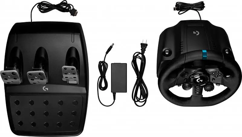 Кермо Logitech G923 for PS4 and PC Black (941-000149) - фото 8