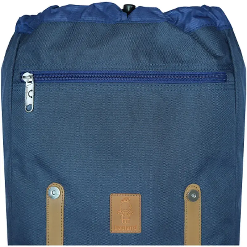 Рюкзак для ноутбука Bagland Successful 17L 225 Blue/green 0050466 (63751133) - фото 4