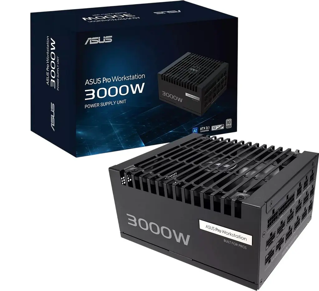 Блок питания ASUS Pro WS 3000W Platinum (90YE00Z0-B0EA00) - фото 8