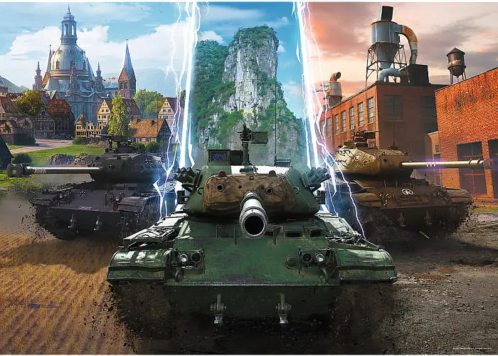 Пазл Trefl Час діяти World of Tanks 500 ел. (37535) - фото 2