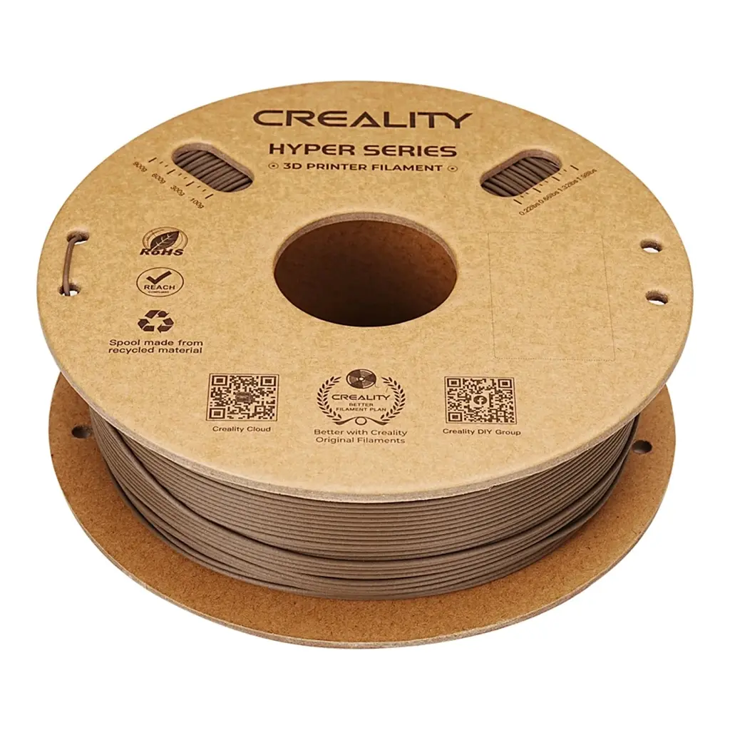Пластик для 3D-принтера Creality PLA-CF 1кг, 1.75мм, grayish yellow (3301060017) - фото 3