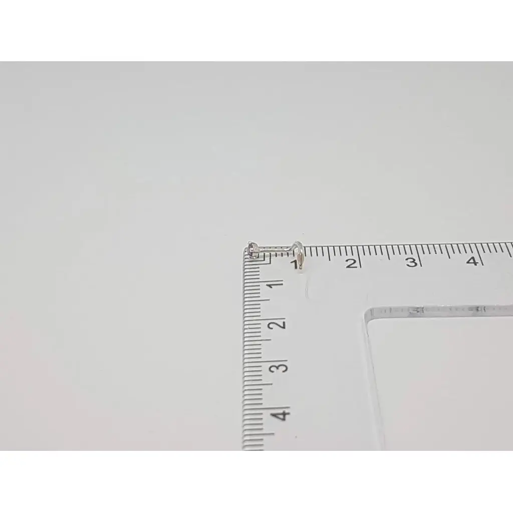 Серебряная серьга-пирсинг в нос Dear. 1018.1С - фото 3