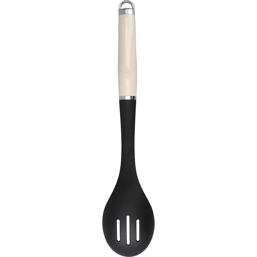 Ложка для сервіровки KitchenAid Coreline з прорізами кремова (KAG004OHACE) - фото 2