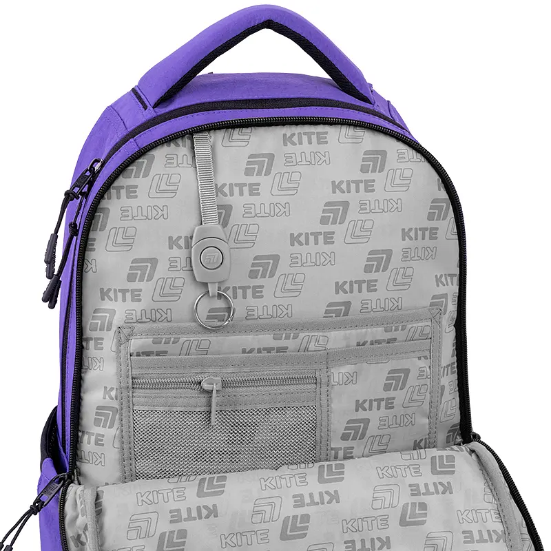 Рюкзак для старшої школи Kite Education teens 2587M HK-1 Фіолетовий (HK26-2587M-1) - фото 13