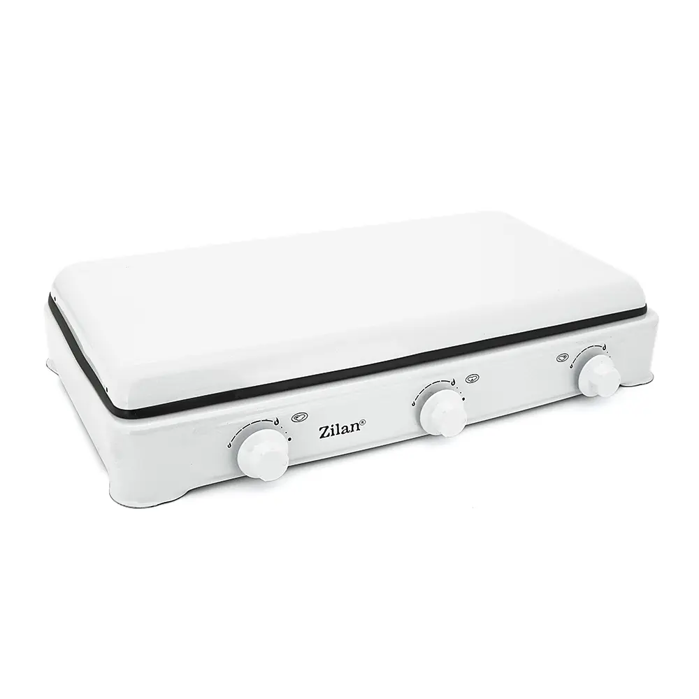 Плита газова Zilan ZLN0032 3 конфорки White - фото 3