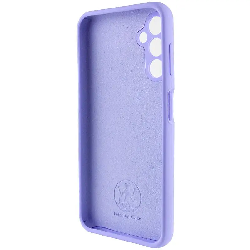 Чехол Silicone Cover Lakshmi Full Camera (AAA) with Logo для Samsung Galaxy A25 5G Сиреневый / Dasheen - фото 4