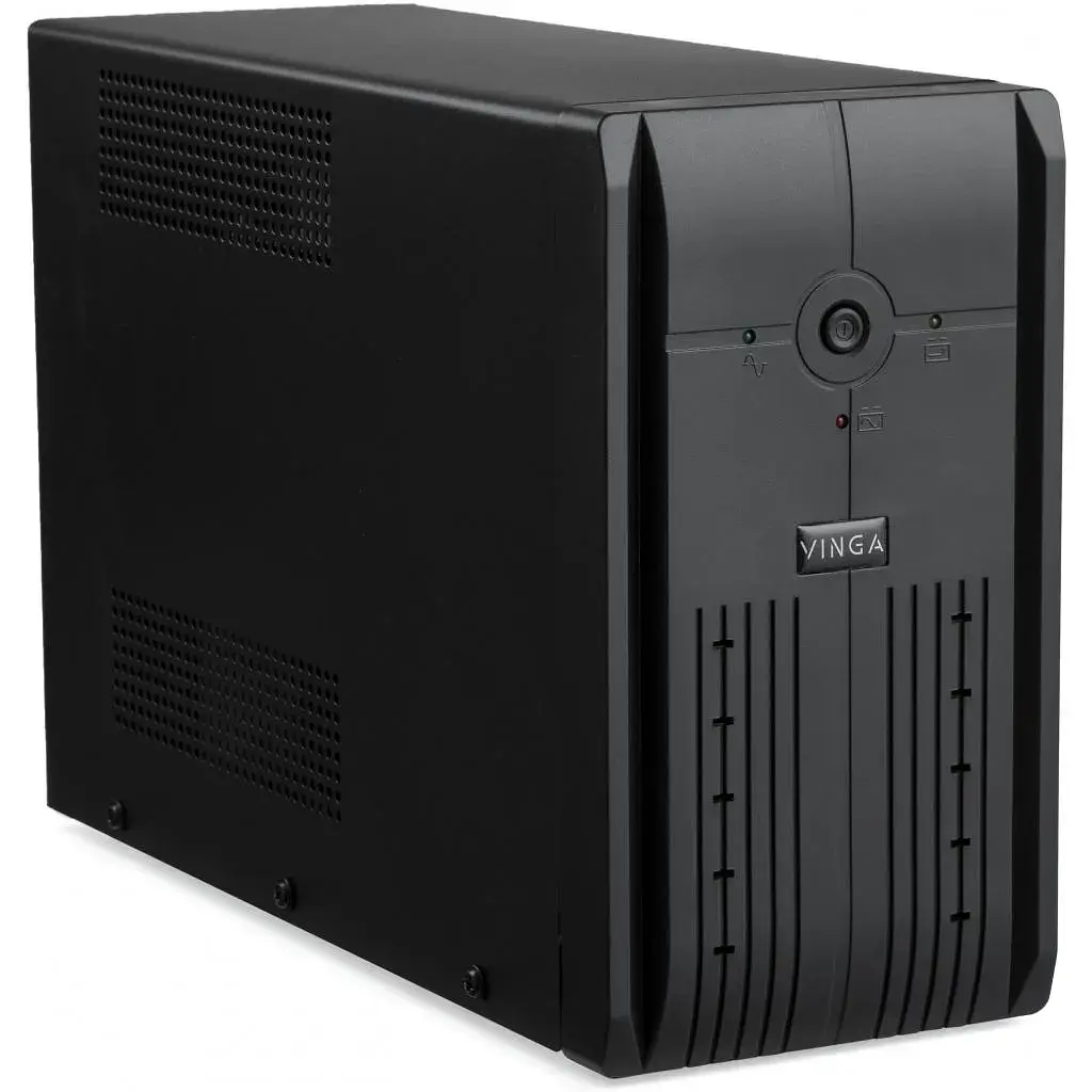 Пристрій безперебійного живлення Vinga LED 850VA metal case with USB (VPE-850PRMU) - фото 2