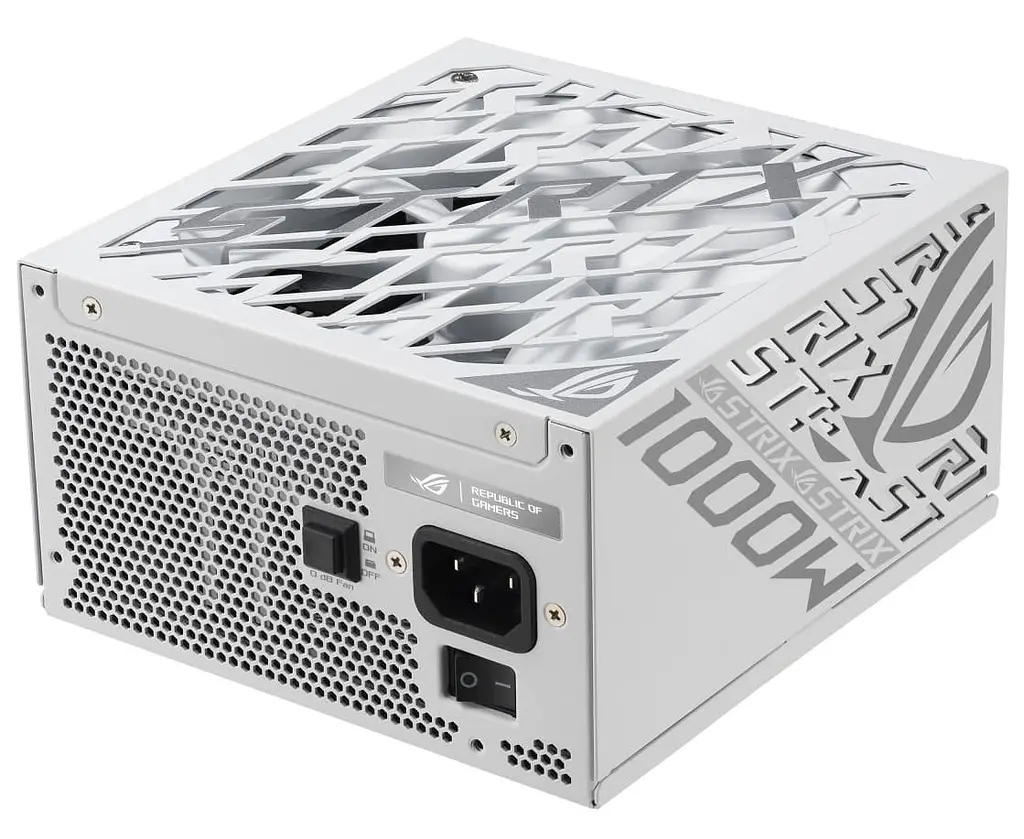 Блок живлення ASUS ROG Strix 1000W ATX 3.1 Edition 80+ Platinum (90YE00W4-B0NA00) White - фото 2