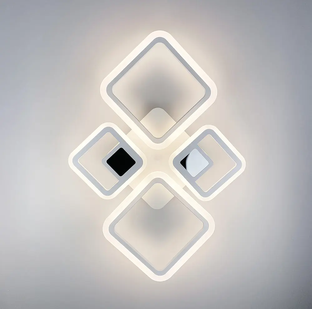 LED світильник із 3D підвісткою Line.F Колір корпусу Чорний - фото 2