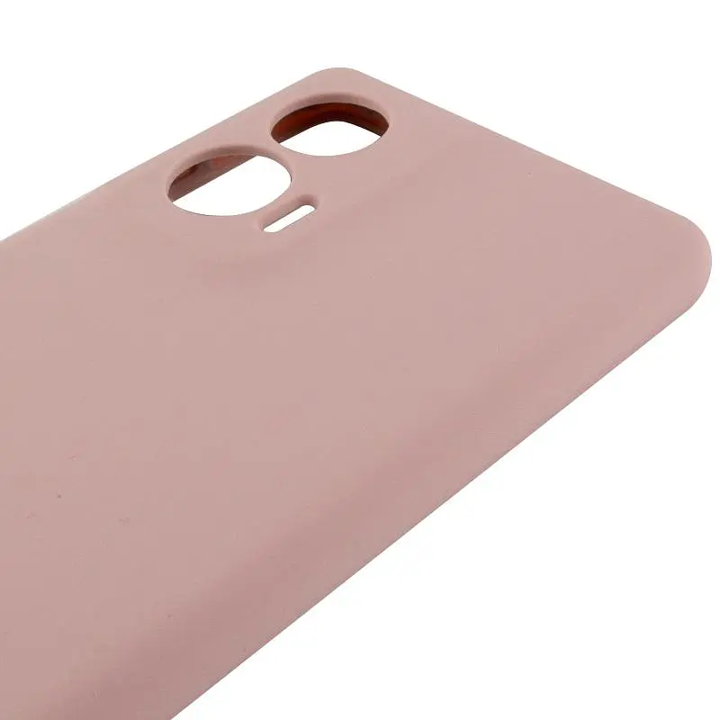 Чехол Silicone Cover Lakshmi Full Camera (AA) для Motorola Edge 50 Розовый / Pink Sand - фото 4