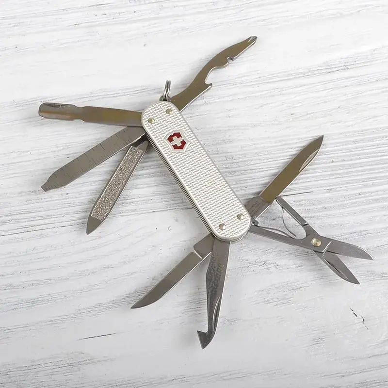 Ніж Victorinox Minichamp Alox Silver (0.6381.26) - фото 11