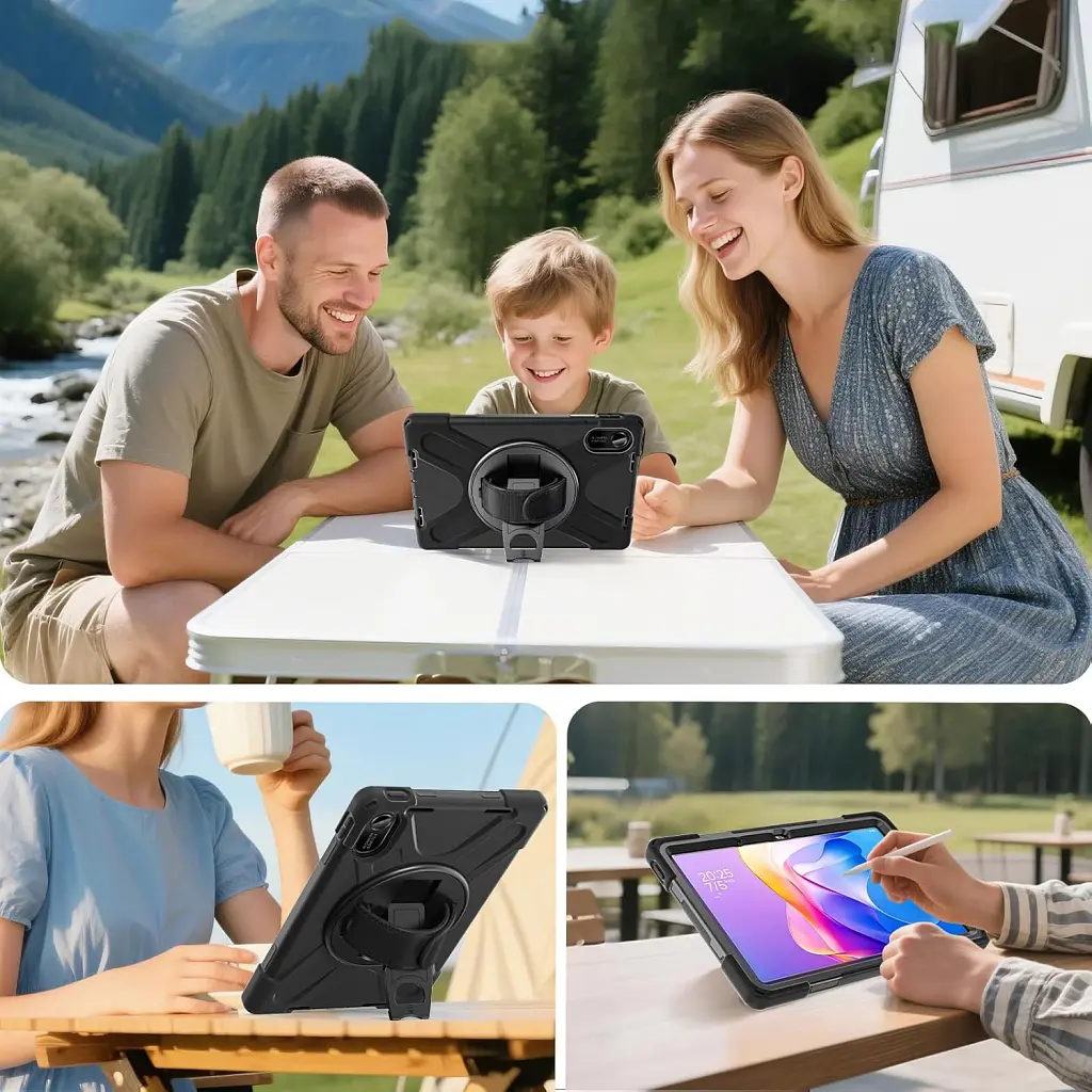 Чохол до планшета BeCover Heavy Duty Xiaomi Redmi Pad 2 11.0" Black (713929) - фото 6