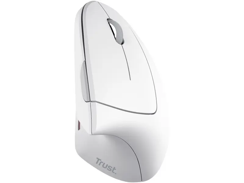 Миша Trust Verto Wireless Ergonomic White (25132) - фото 3