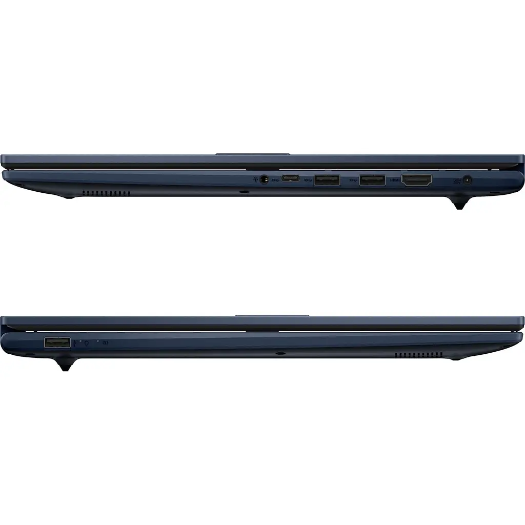 Ноутбук ASUS Vivobook 17 X1704ZA-AU148 17.3' FHD IPS, Intel i5-1235U, 8GB, F512GB, UMA, NoOS, Блакитний (90NB10F2-M00FK0) - фото 6