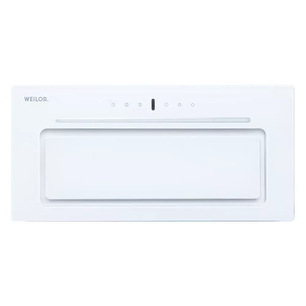 Витяжка повновбудована WEILOR PBSR 62301 FULL GLASS WH 1100 LED Strip - фото 6