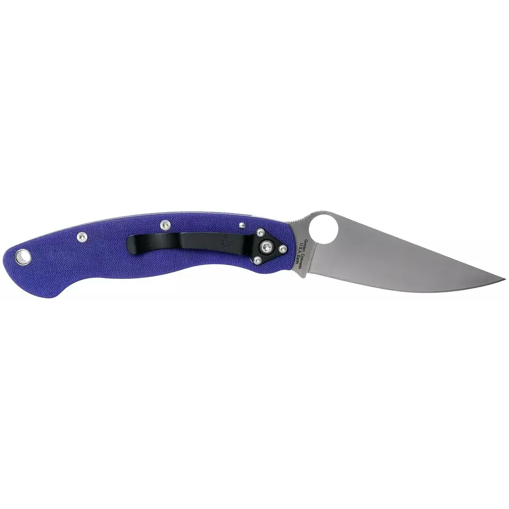 Ніж Spyderco Military Dark Blue - фото 2