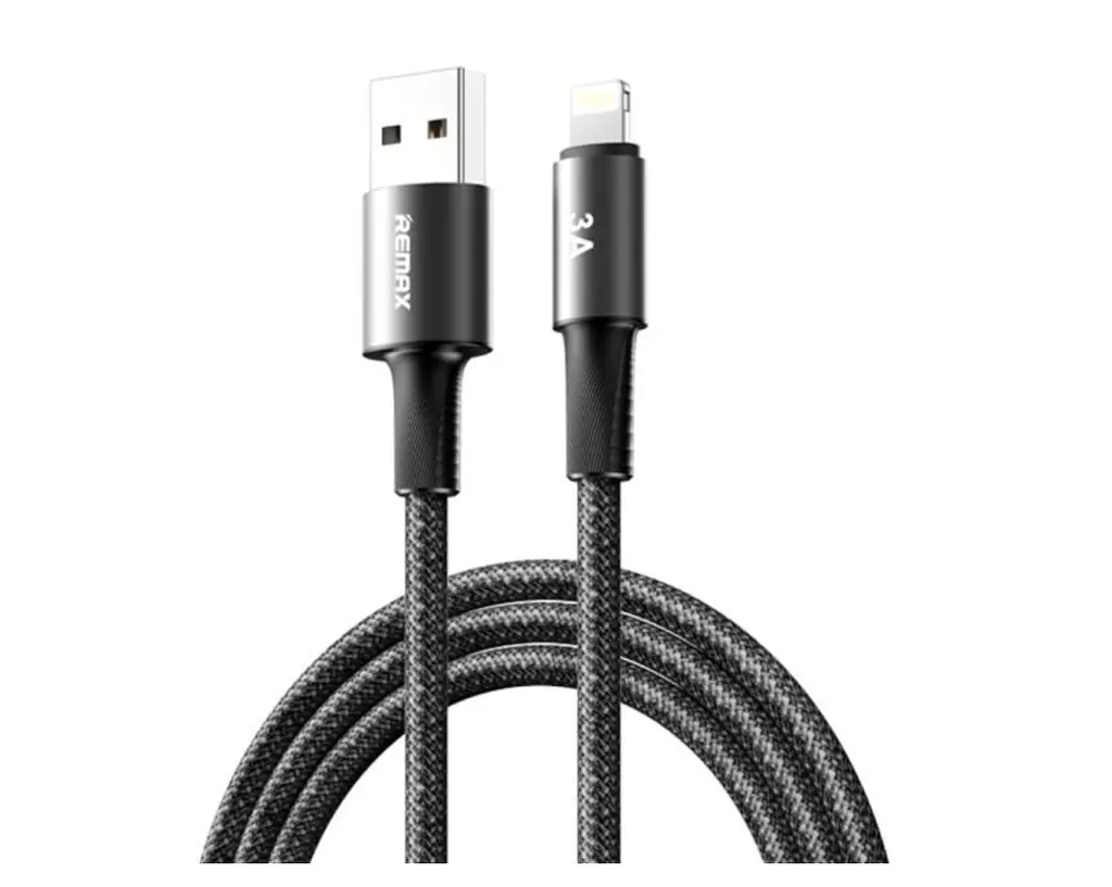 Кабель Remax CB25 3A 1.2m Lightning Cable Black